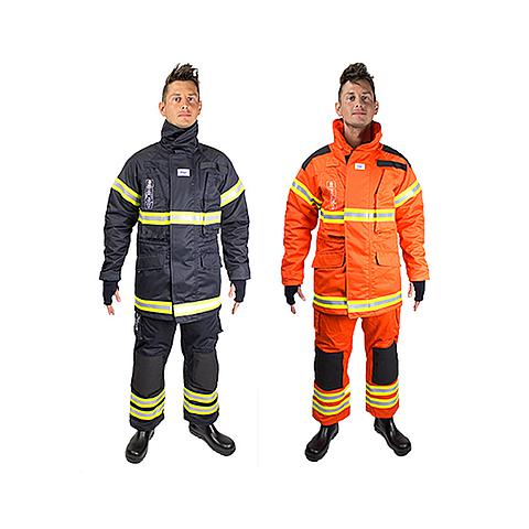 SG03708 Dräger Aramid Fireman's Suit Dräger would like to present its new line of firefighting clothes designed to the highest standards with one thing in mind: the firefighter. The new suit is the result of a close study of technical key features and usability of suits that are currently available in the market: the suit has been improved on eight key features as compared to the most readily available suits. Providing a safe barrier &quot;between human will and fire's forces&quot;.